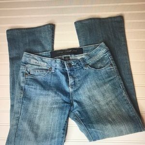 The so slim girlfriend by chick 5 ankle blue jean 92% cotton pre-owned